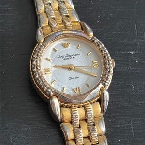 Jules Jurgensen Very Vintage Since 1970’s Tarnished Dainty Quartz Watch​​